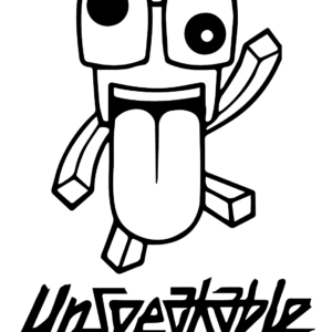Unspeakable coloring pages printable for free download