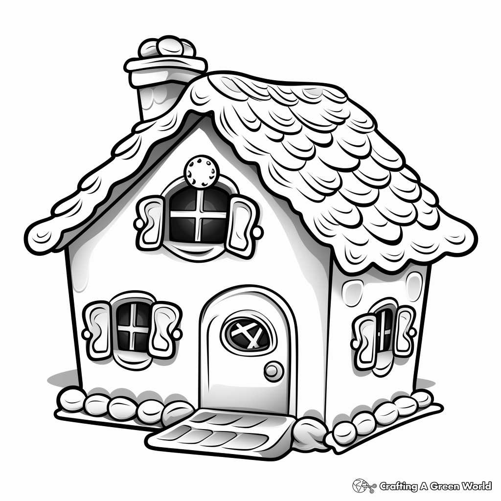 House coloring pages