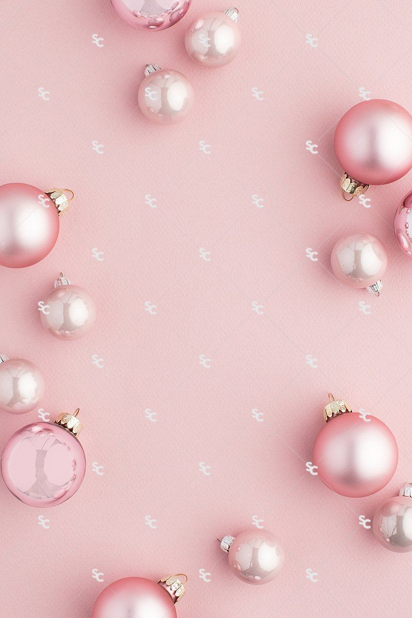 Christmas iphone pink wallpapers