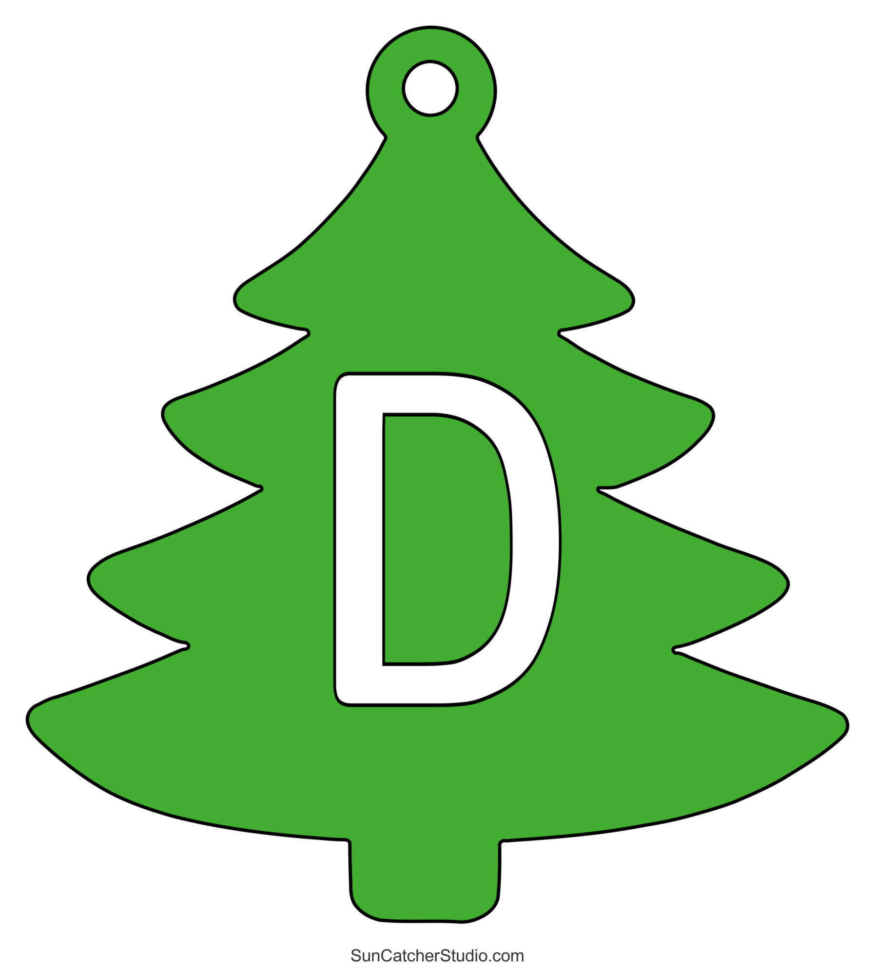 Christmas tree font alphabet letters stencils patterns â diy projects patterns monograms designs templates