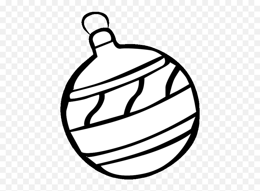 Printable christmas light bulb coloring page