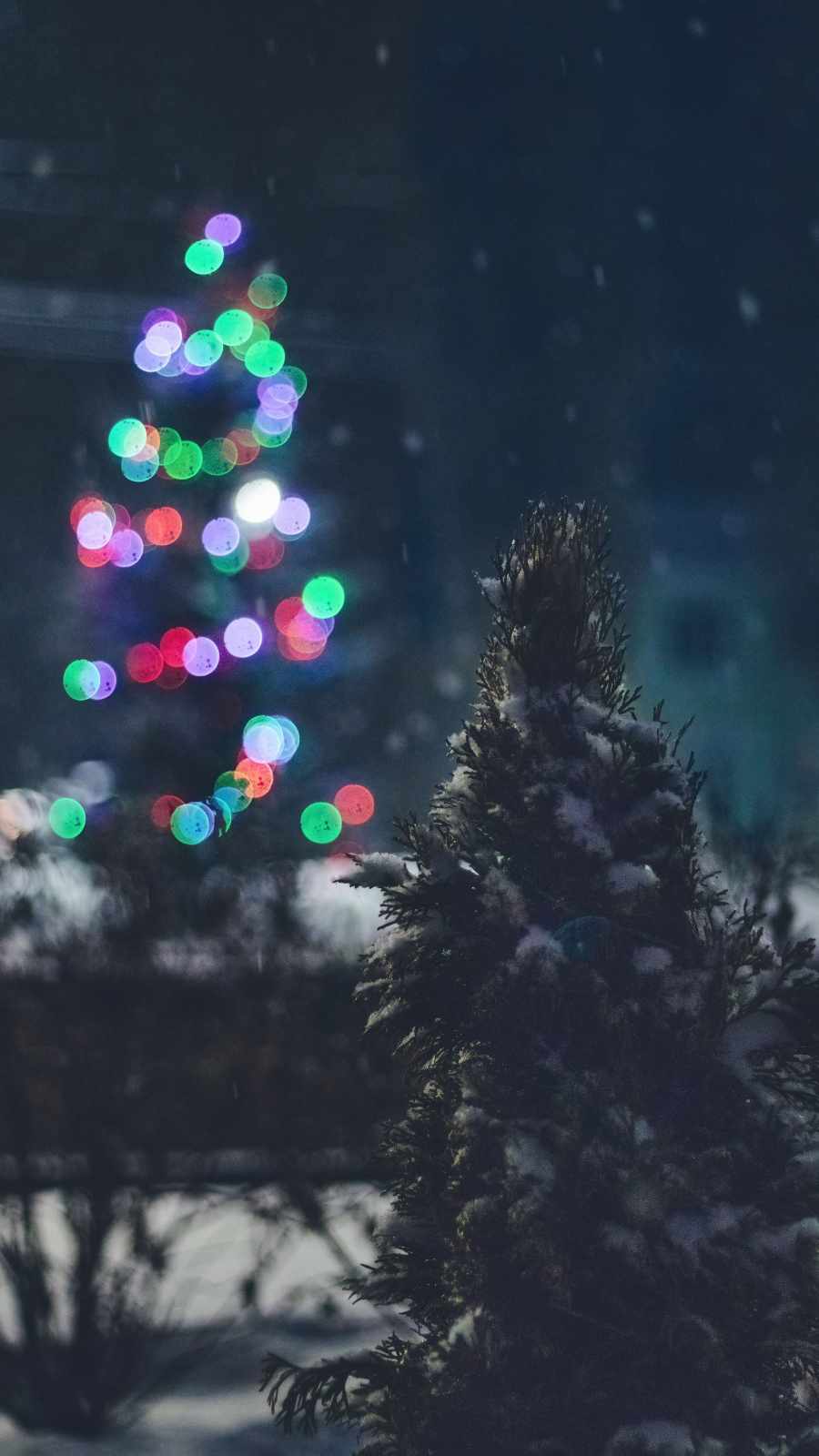 Download Free 100 + christmas light snow Wallpapers