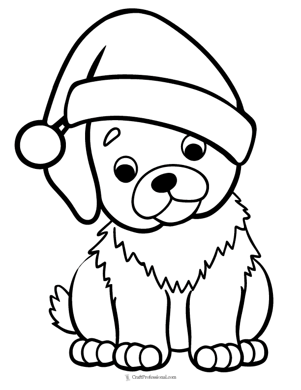 Christmas coloring pages for kids free