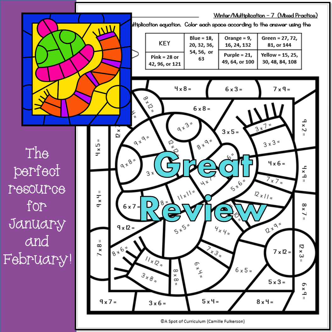 Winter coloring pages