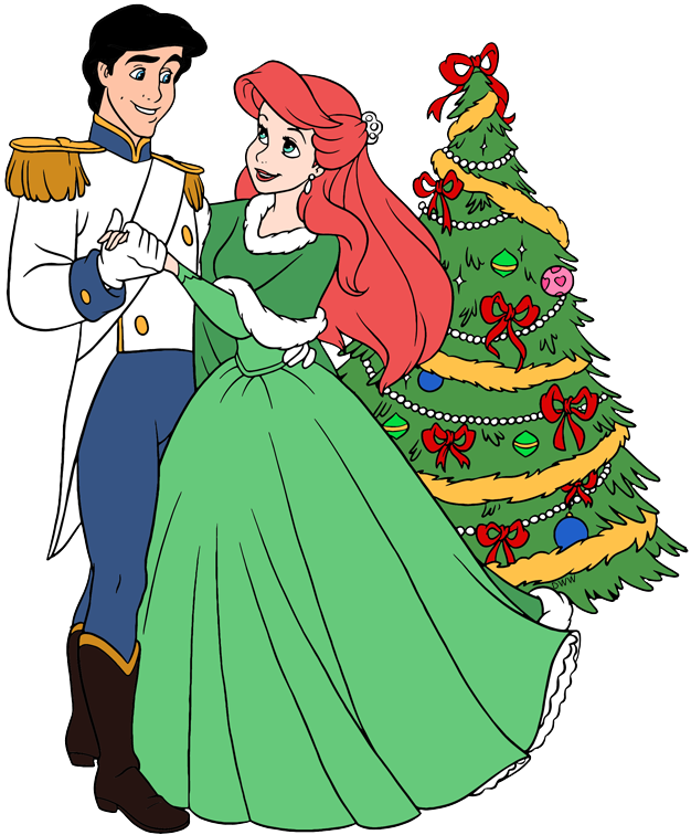 The little mermaid christmas clip art images disney clip art galore