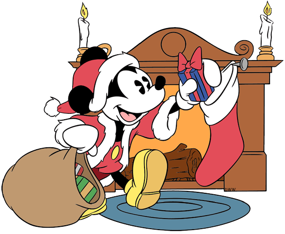 Mickey and friends christmas clip art disney clip art galore