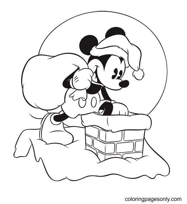 Mickey mouse coloring pages printable for free download