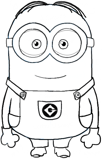 How to draw minions from despicable me minion drawing minion coloring pages minion painting