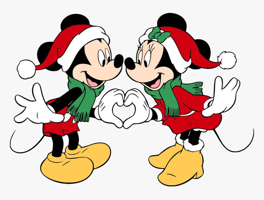 Minnie mickey christmas coloring page hd png download transparent png image