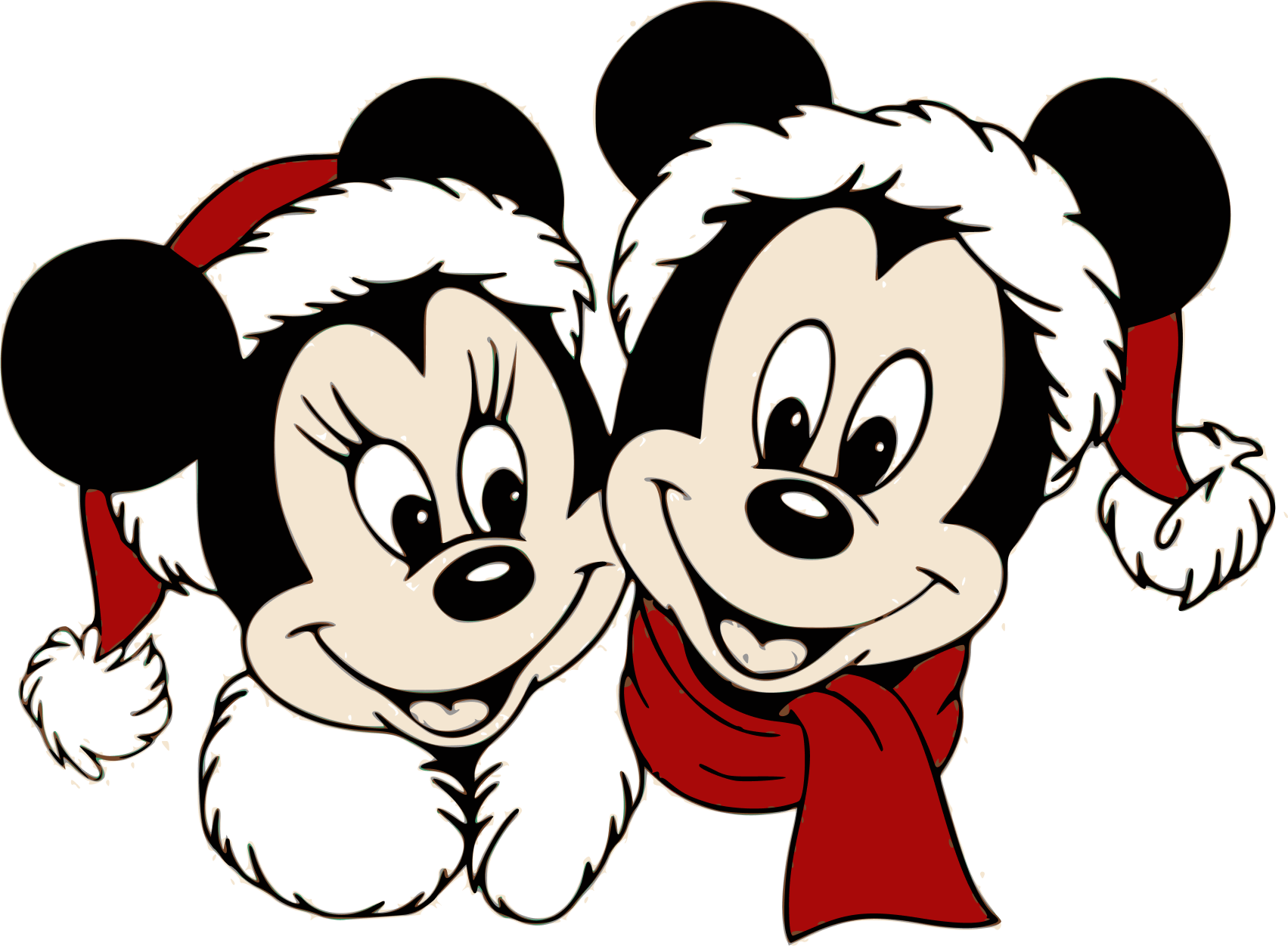 Mickey mouse christmas svg free â