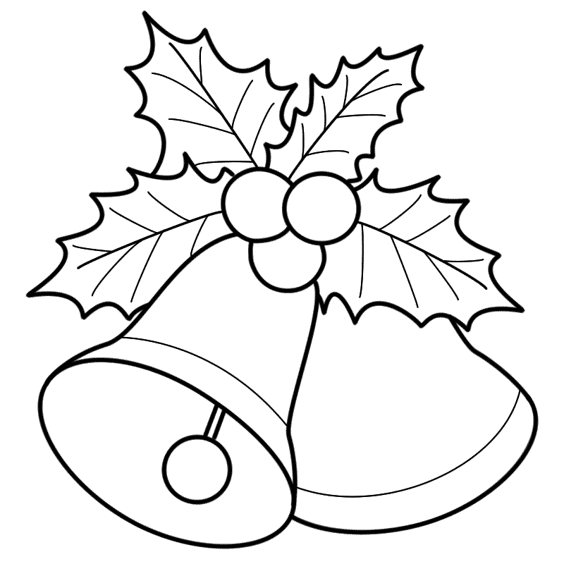 Images of coloring pages of bells