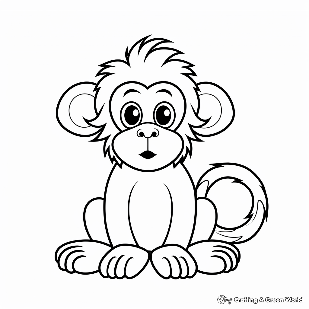 Easy animal coloring pages