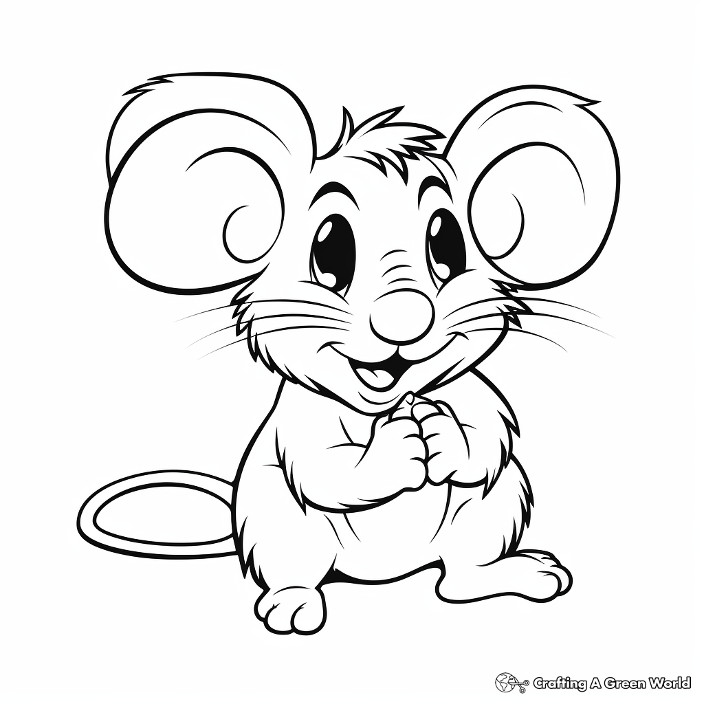 Rat coloring pages