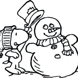 Charlie brown christmas coloring pages printable for free download