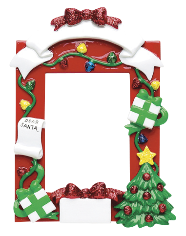 Christmas picture frame ornament â christmas creations usa