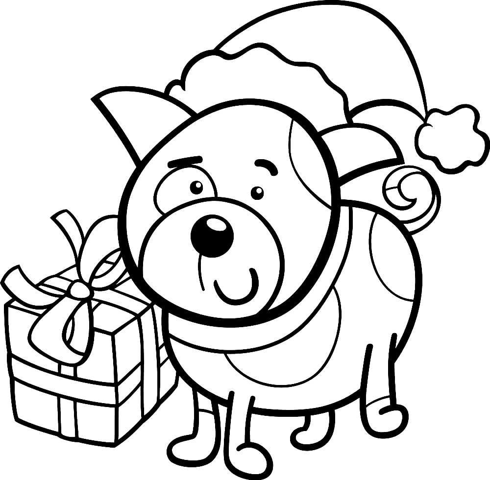 Cute christmas coloring pages printable for free download