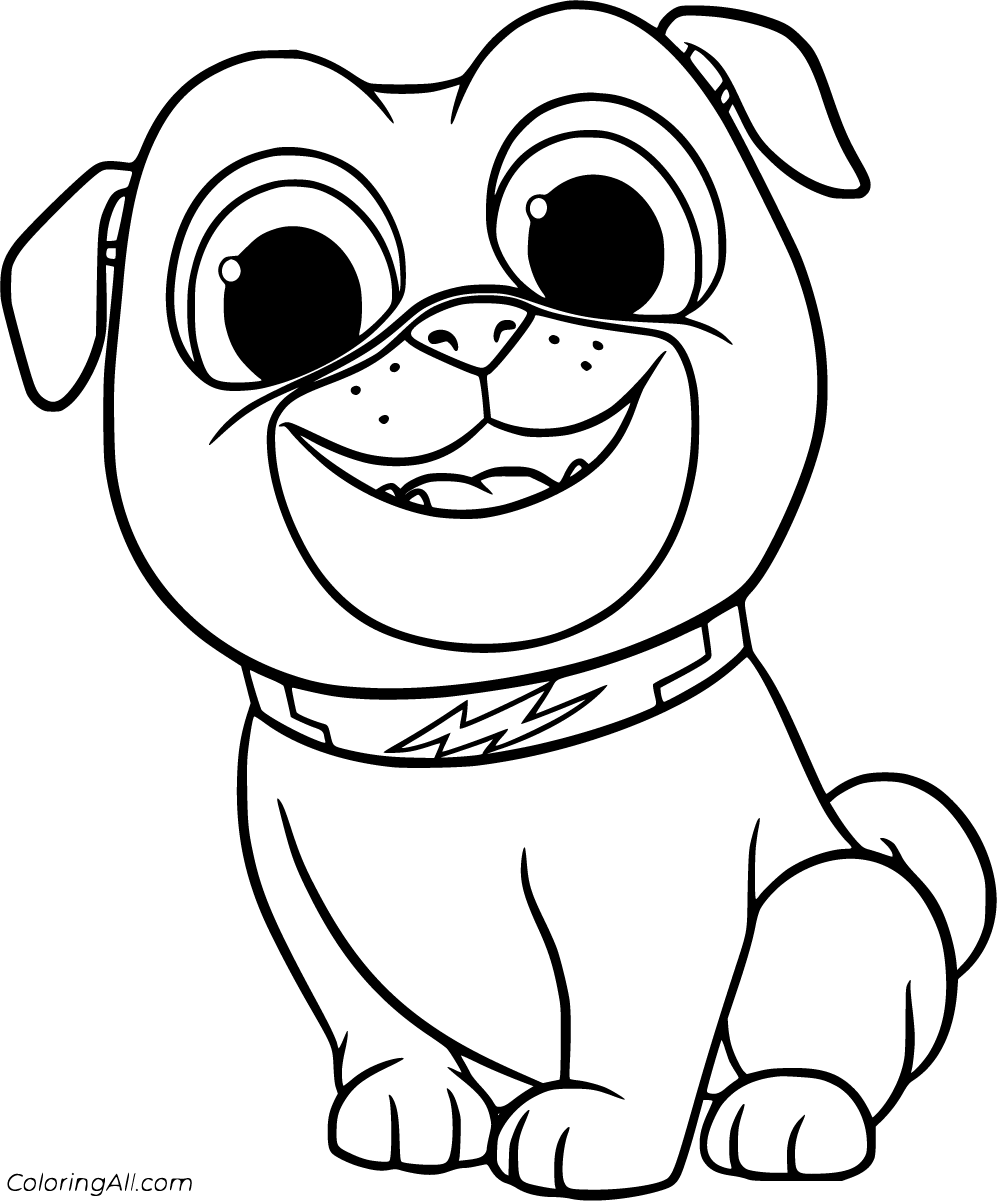 Puppy dog pals coloring pages