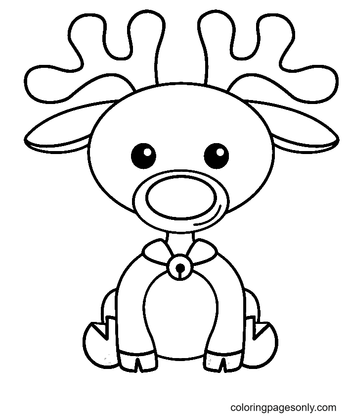 Pin on rudolph coloring pages