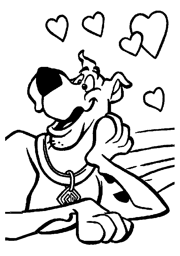 Line drawing of senior citizen scooby doo coloring pages love coloring pages cartoon coloring pages