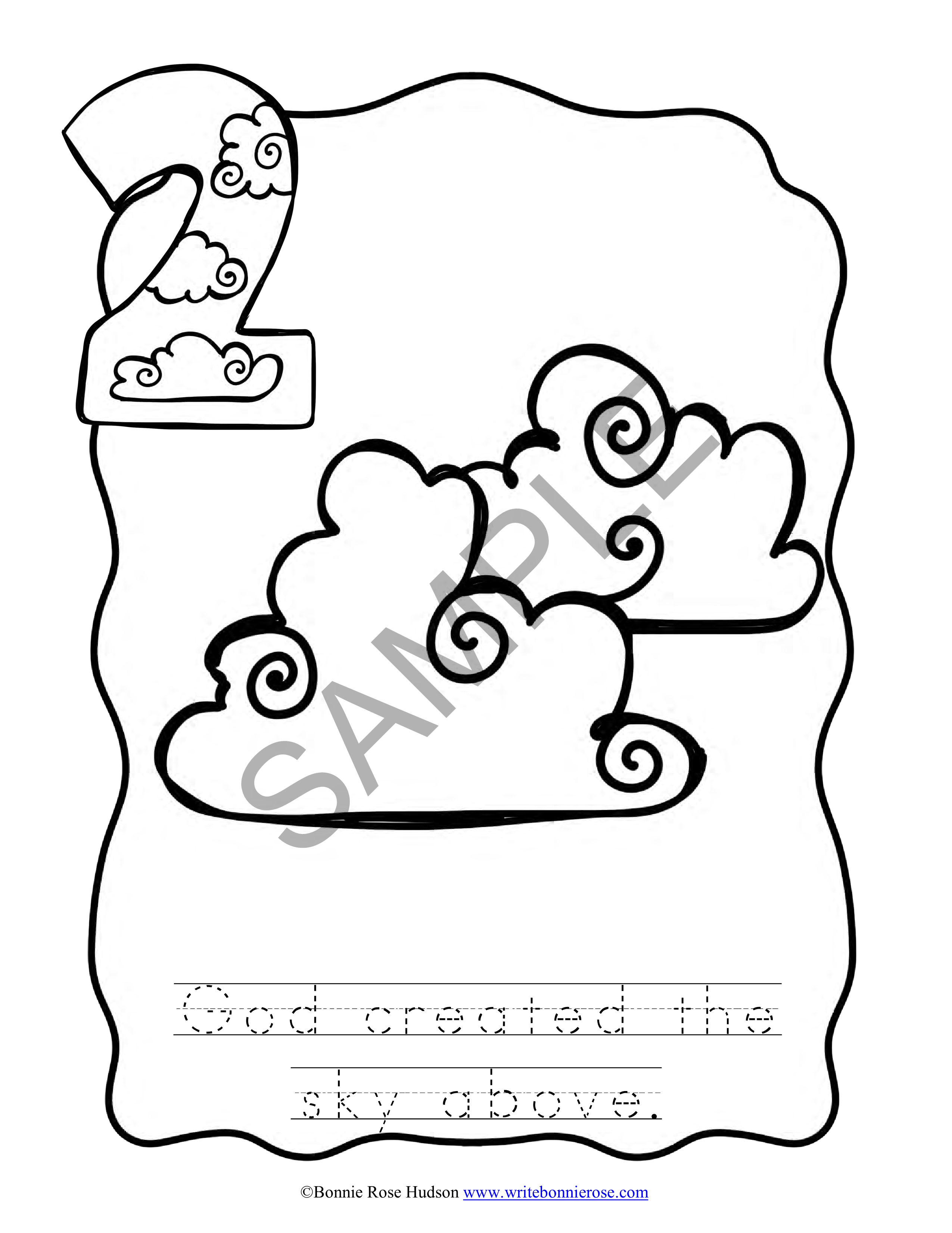 Stories from the old testament coloring book