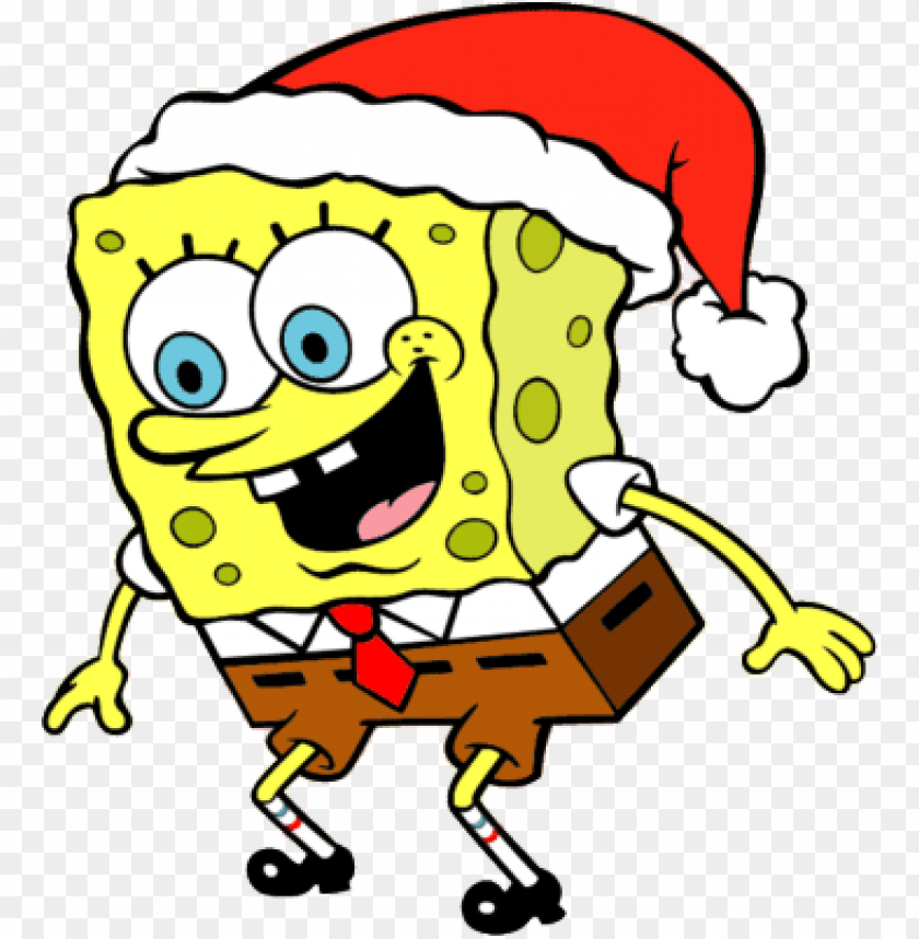 Spongebob xmas clipart png photo