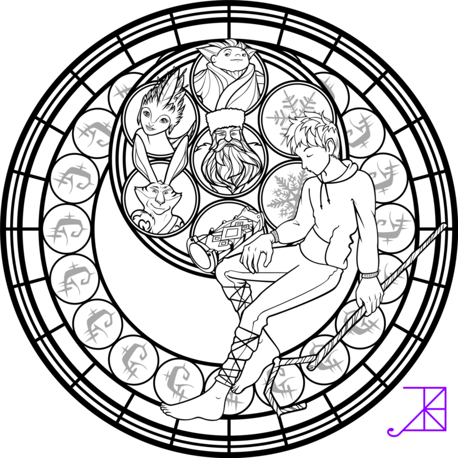 Jack frost stained glass coloring page disney stained glass dinosaur coloring pages coloring pages