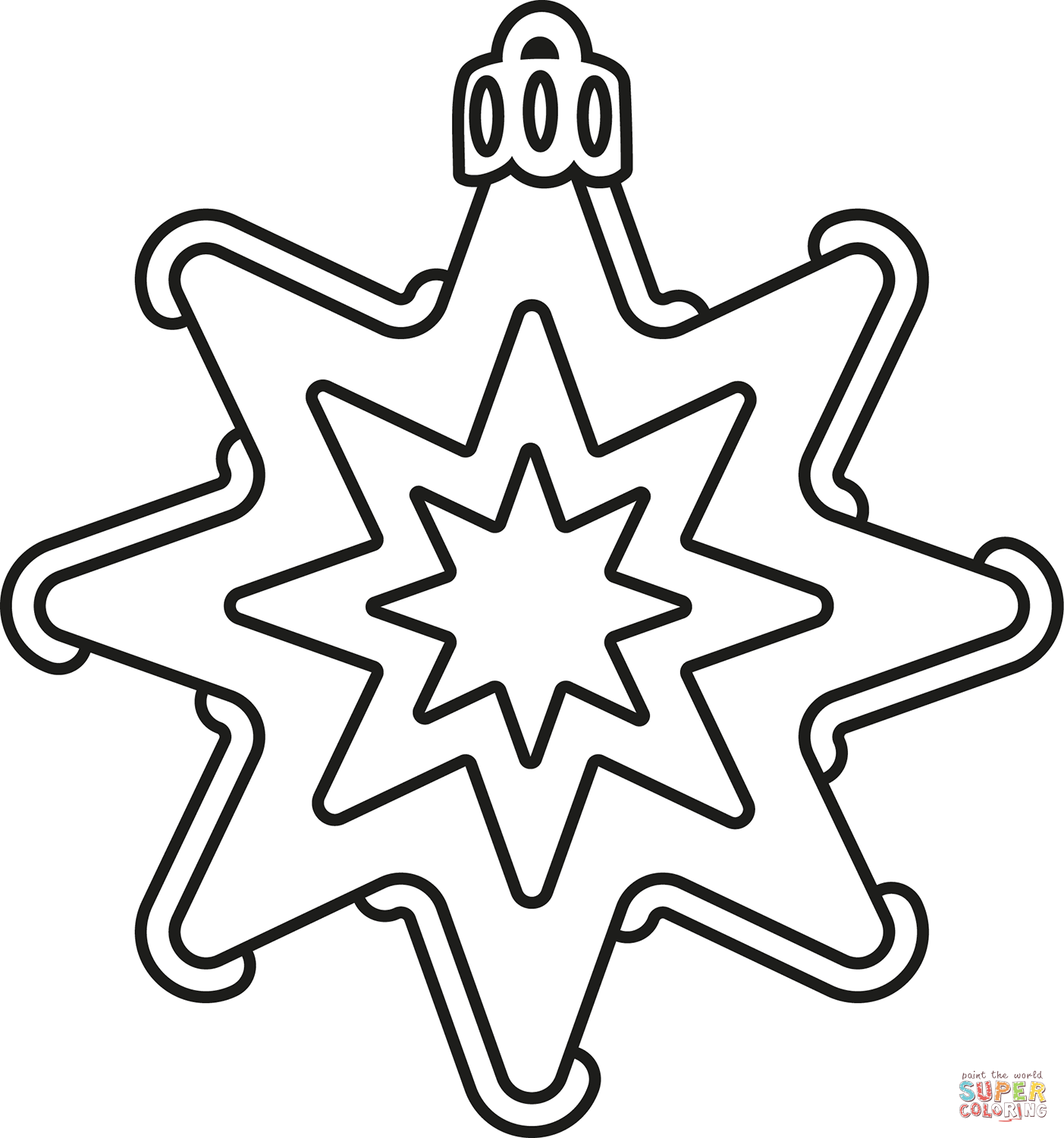 Christmas ornament coloring page free printable coloring pages