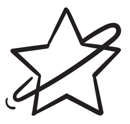 Christmas star template