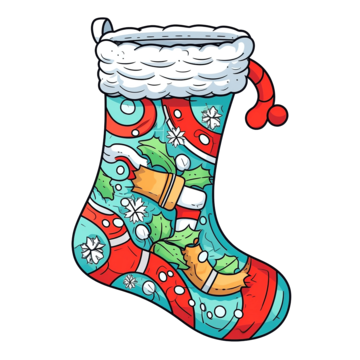 Coloring page with christmas sock by numbers educational math game for kids color book christmas coloring coloring png transparent image and clipart for free download