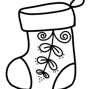 Socks coloring pages printable for free download