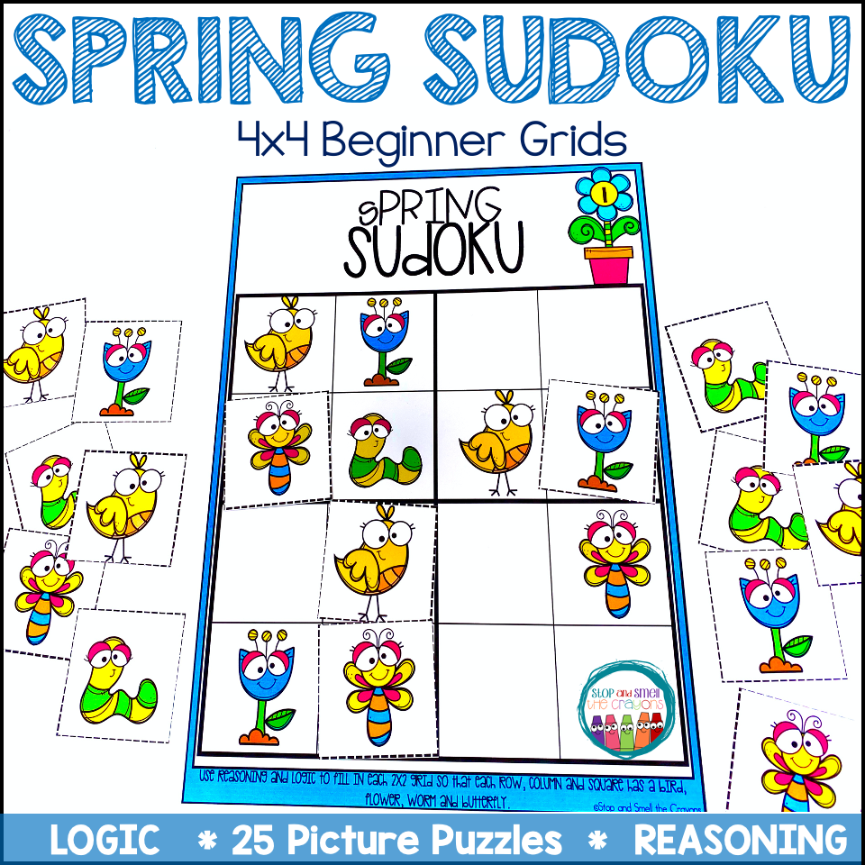 Sudoku spring puzzles