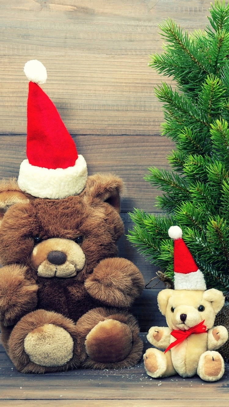 Download Free 100 + christmas teddy bear Wallpapers