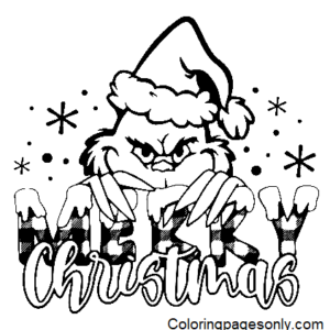 Grinch coloring pages printable for free download