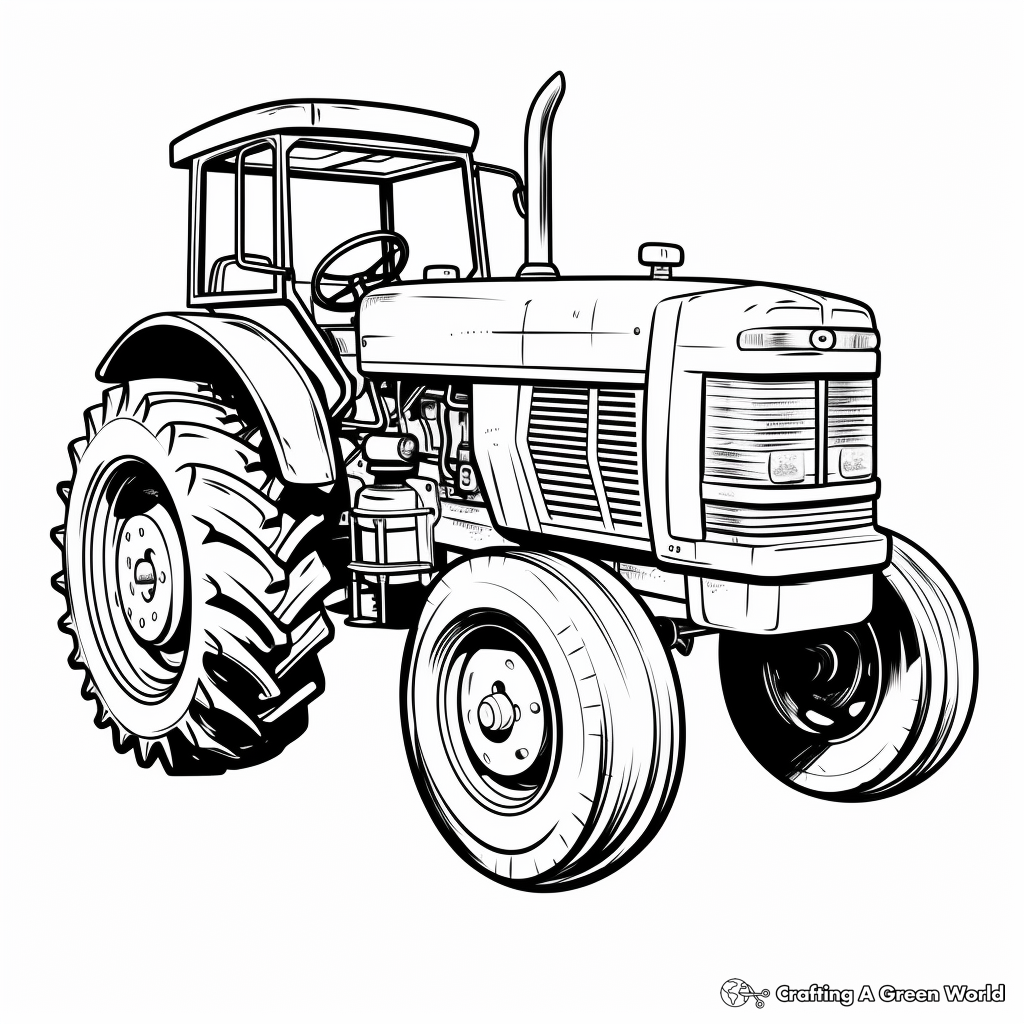 Farm coloring pages