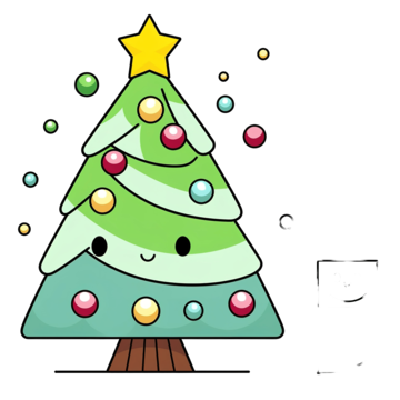 Christmas tree coloring pages png transparent images free download vector files