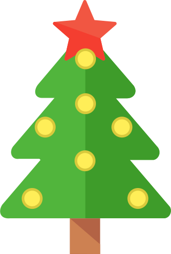 Christmas tree xmas icon png and svg vector free download