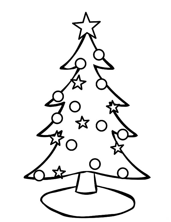 Decorating christmas trees with stars coloring pages christmas tree drawing christmas tree coloring page colorful christmas tree