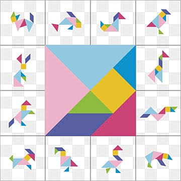 Tangram png transparent images free download vector files