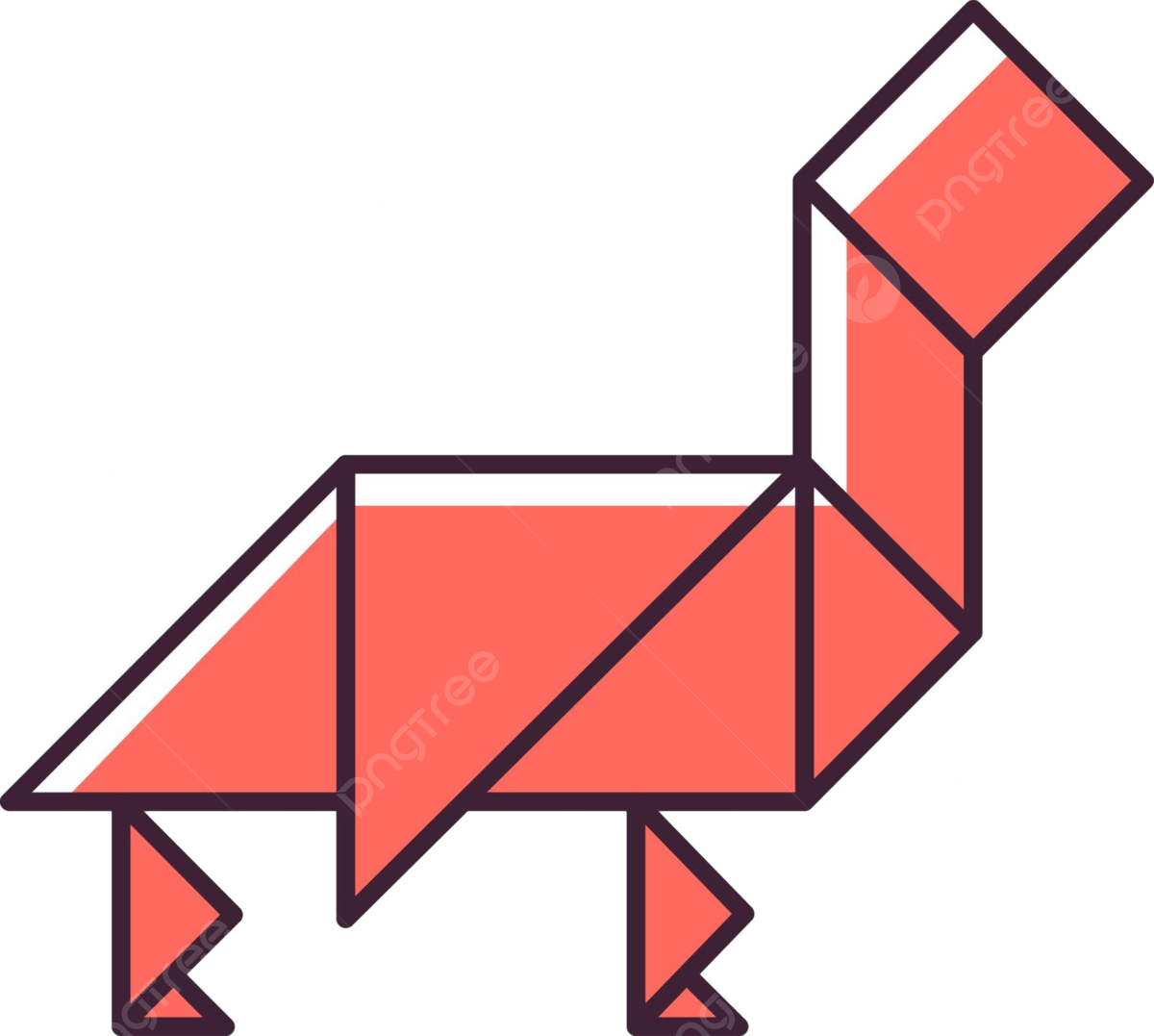 Tangram puzzle elements png transparent images free download vector files