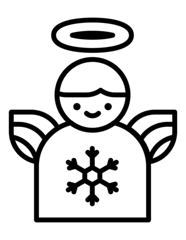 Christmas angel coloring page free printable coloring pages