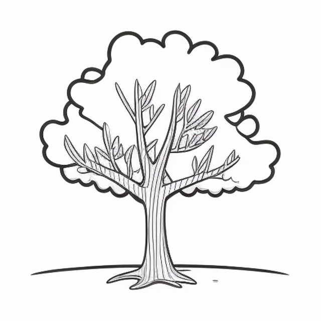 Tree coloring pages fresh best of coloring pages of trees tree drawing ring drawing trees drawing png transparent image and clipart for free download