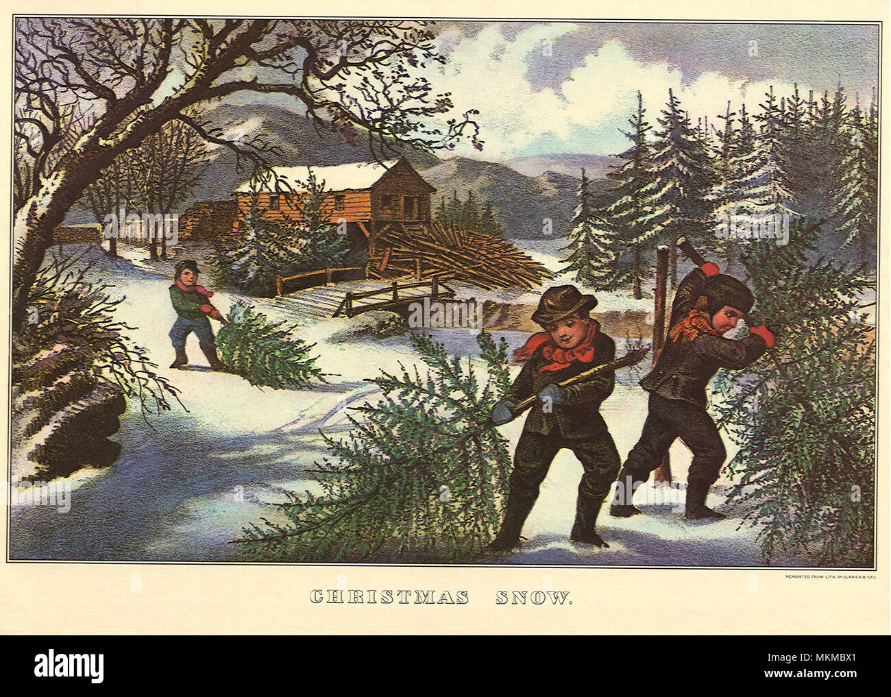 Download Free 100 + christmas wallpaper currier and ives