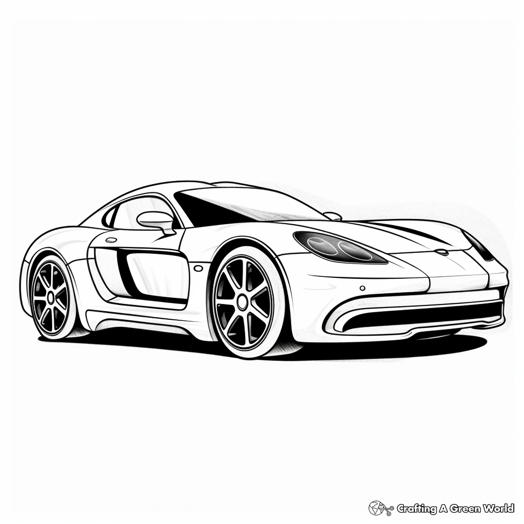 Car coloring pages