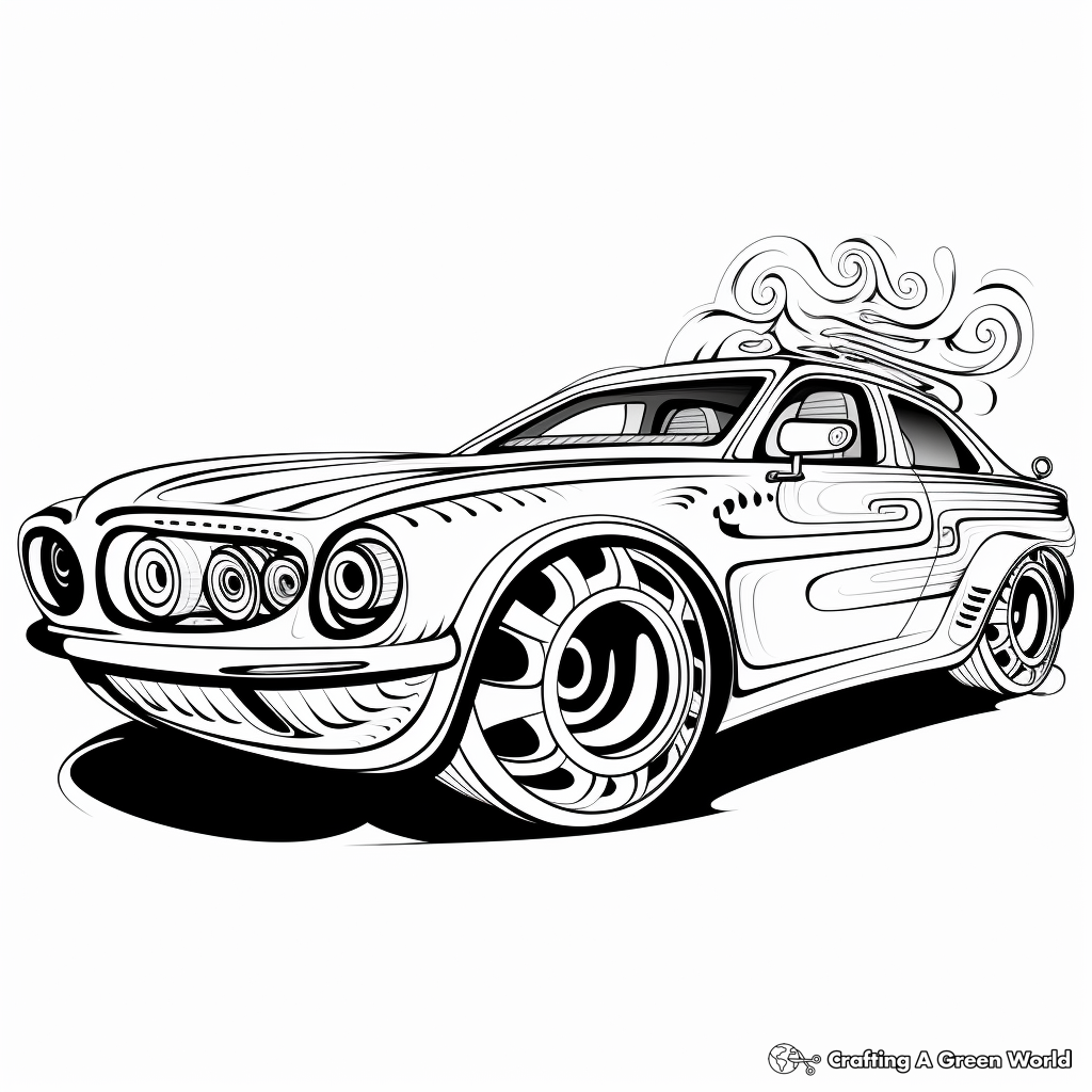 Car coloring pages