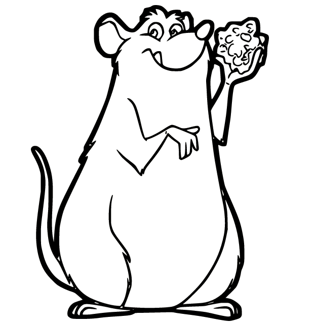 Ratatouille coloring pages printable for free download