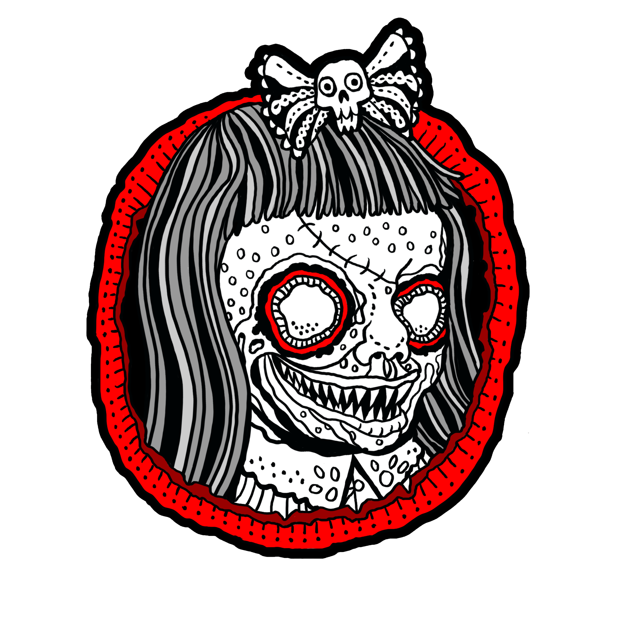 The beauty of horror coloring books