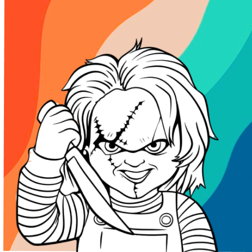 Chucky coloring book â appar pã