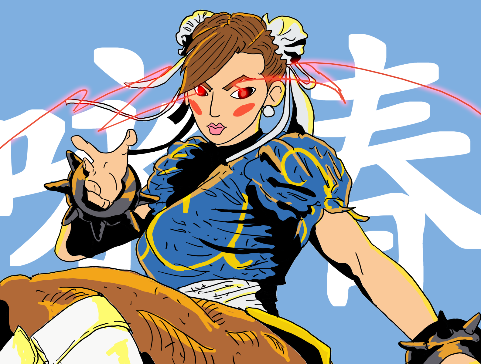 Chun li by mujtaba nadeem on