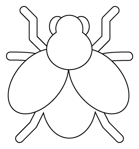 Fly emoji coloring page free printable coloring pages