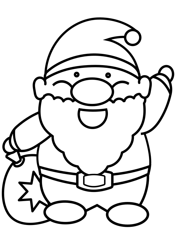 Christmas coloring pages free printable nurie